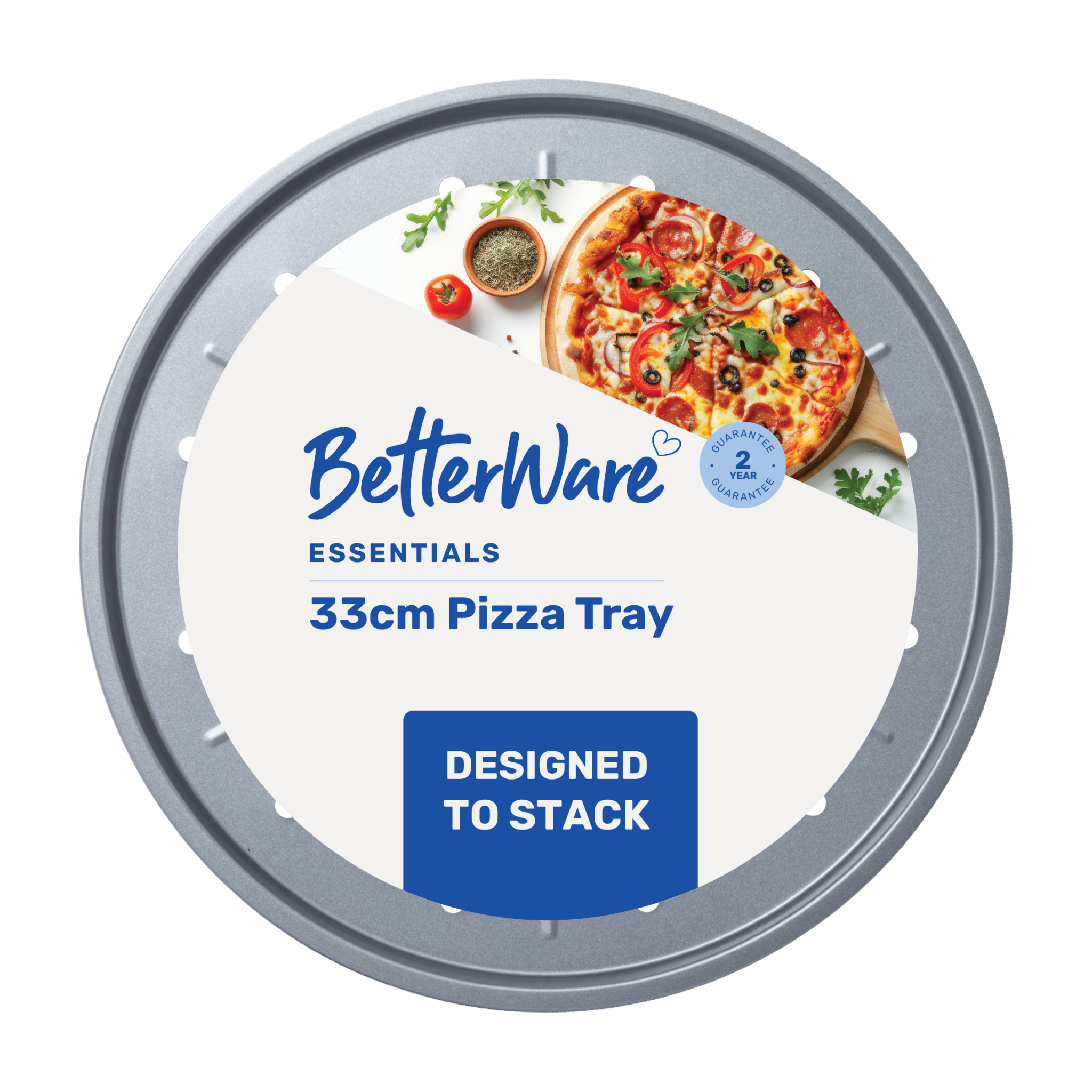 Betterware Essentials 0.29 Pizza Tin 30cm Betterware Essentials 0.29 Pizza Tin 30cm